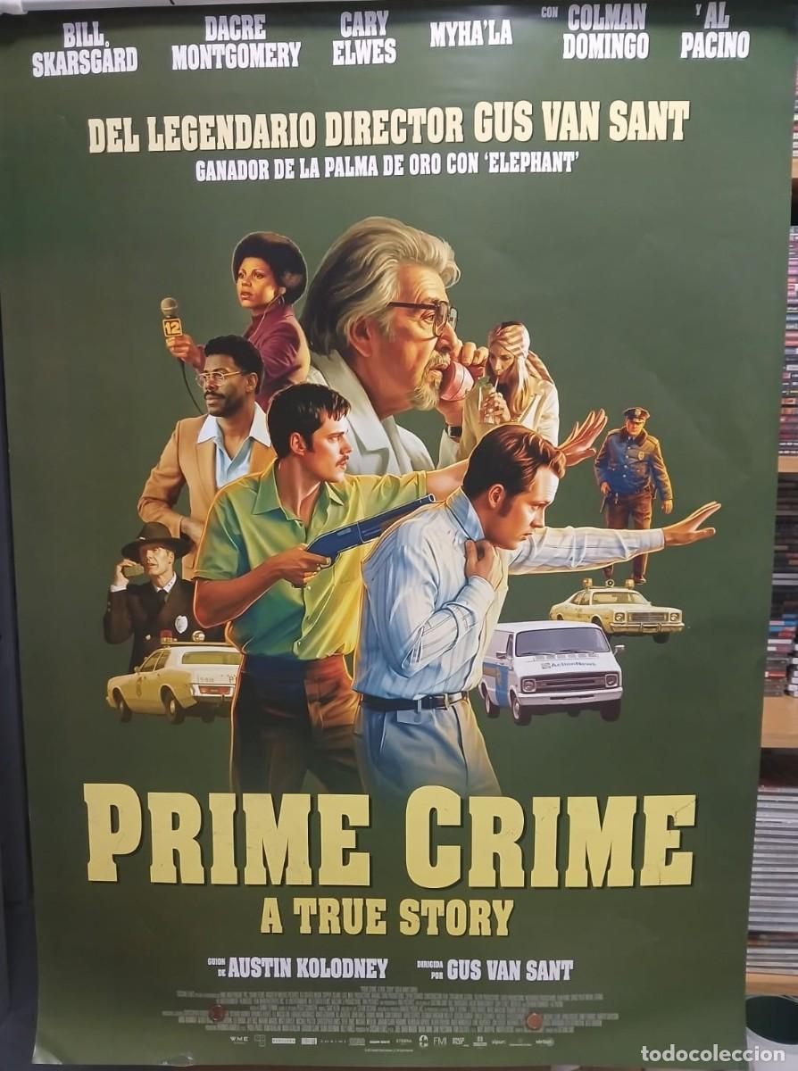 Cine: PRIME CRIME. POSTER ORIGINAL 70X100 cm aprox.