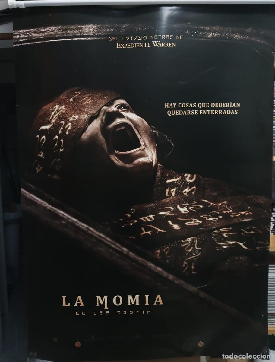 Cine: La momia. POSTER ORIGINAL 70X100 cm aprox.