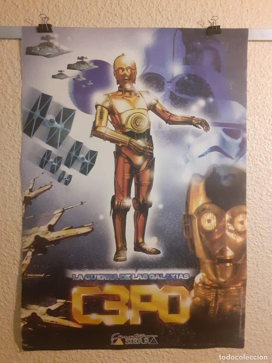 Cine: P&oacute;ster La Guerra de las Galaxias C3PO (1995) 68x48 cm