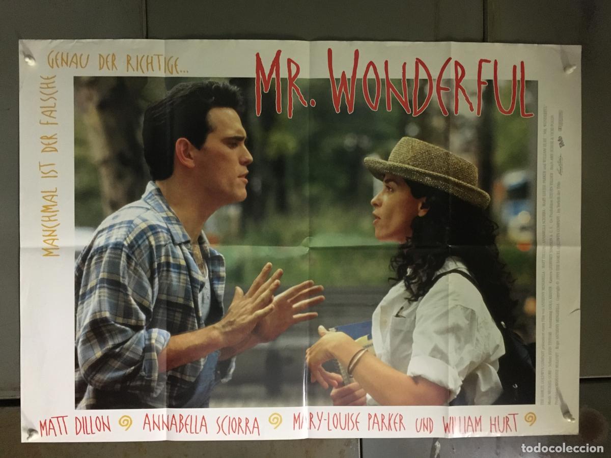 Cine: AFA81 UN MARIDO PARA MI MUJER MATT DILLON ANNABELLA SCIORRA POSTER ORIGINAL ALEMAN 60X84 h0