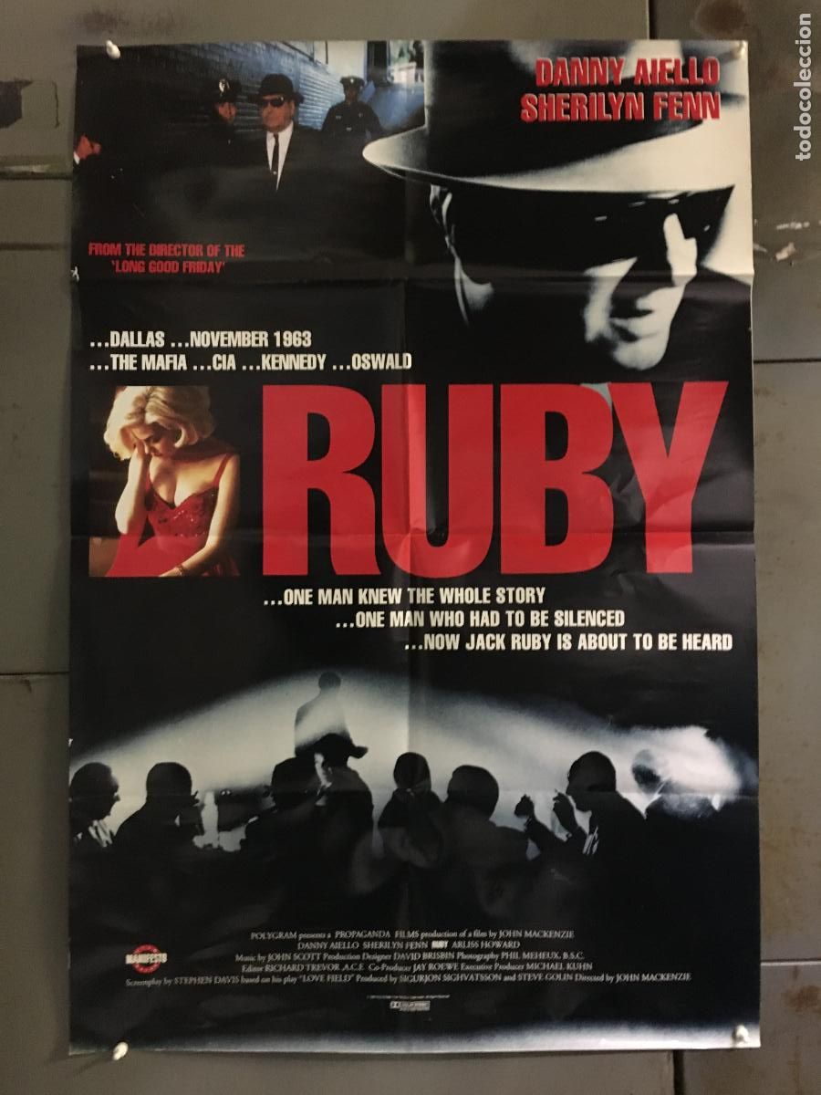 Cine: AFA90 LA CONSPIRACION DE DALLAS SHERILYN FENN DANNY AIELLO POSTER ORIGINAL 70X100 INGLES h0