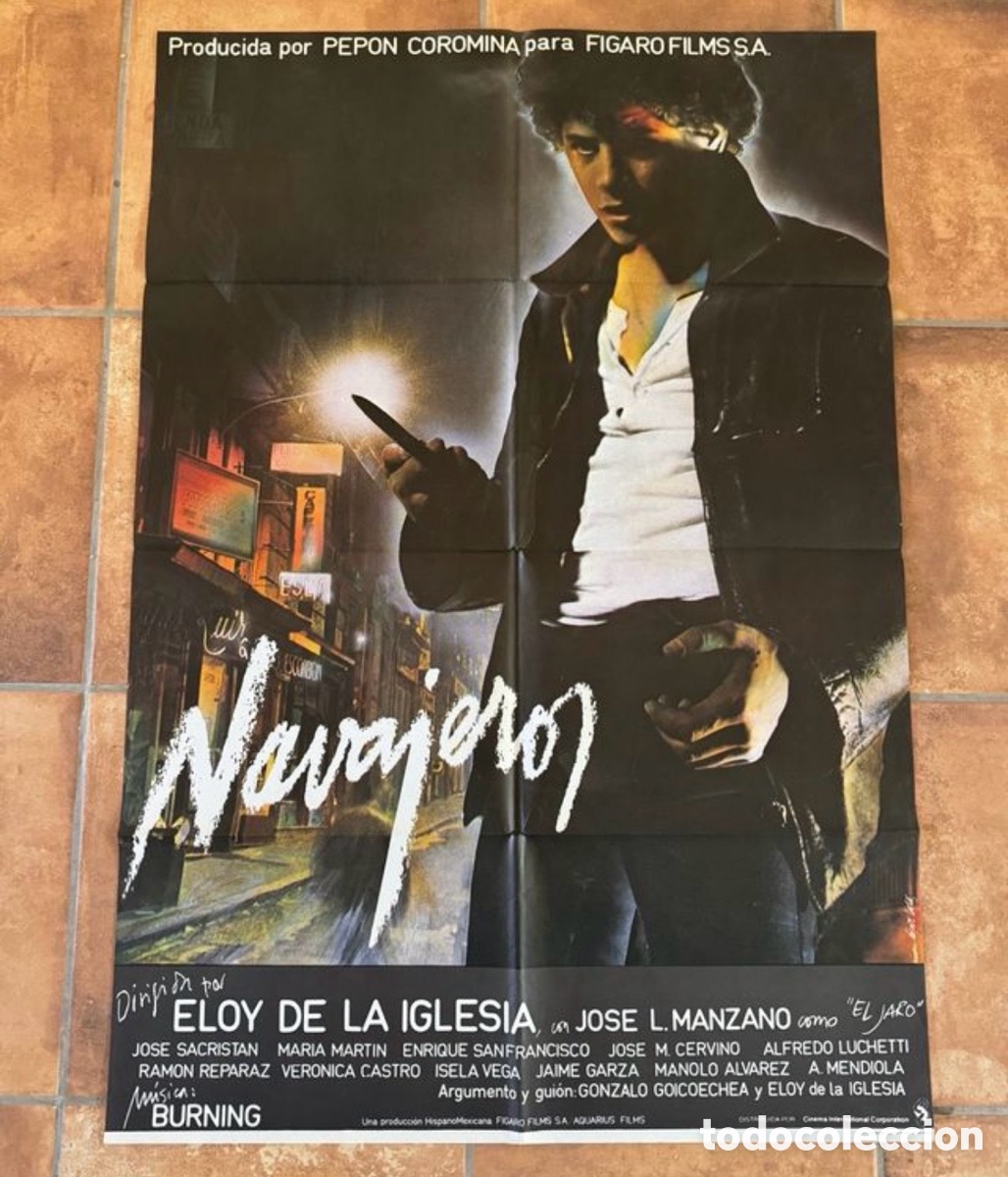 Cine: NAVAJEROS POSTER ORIGINAL