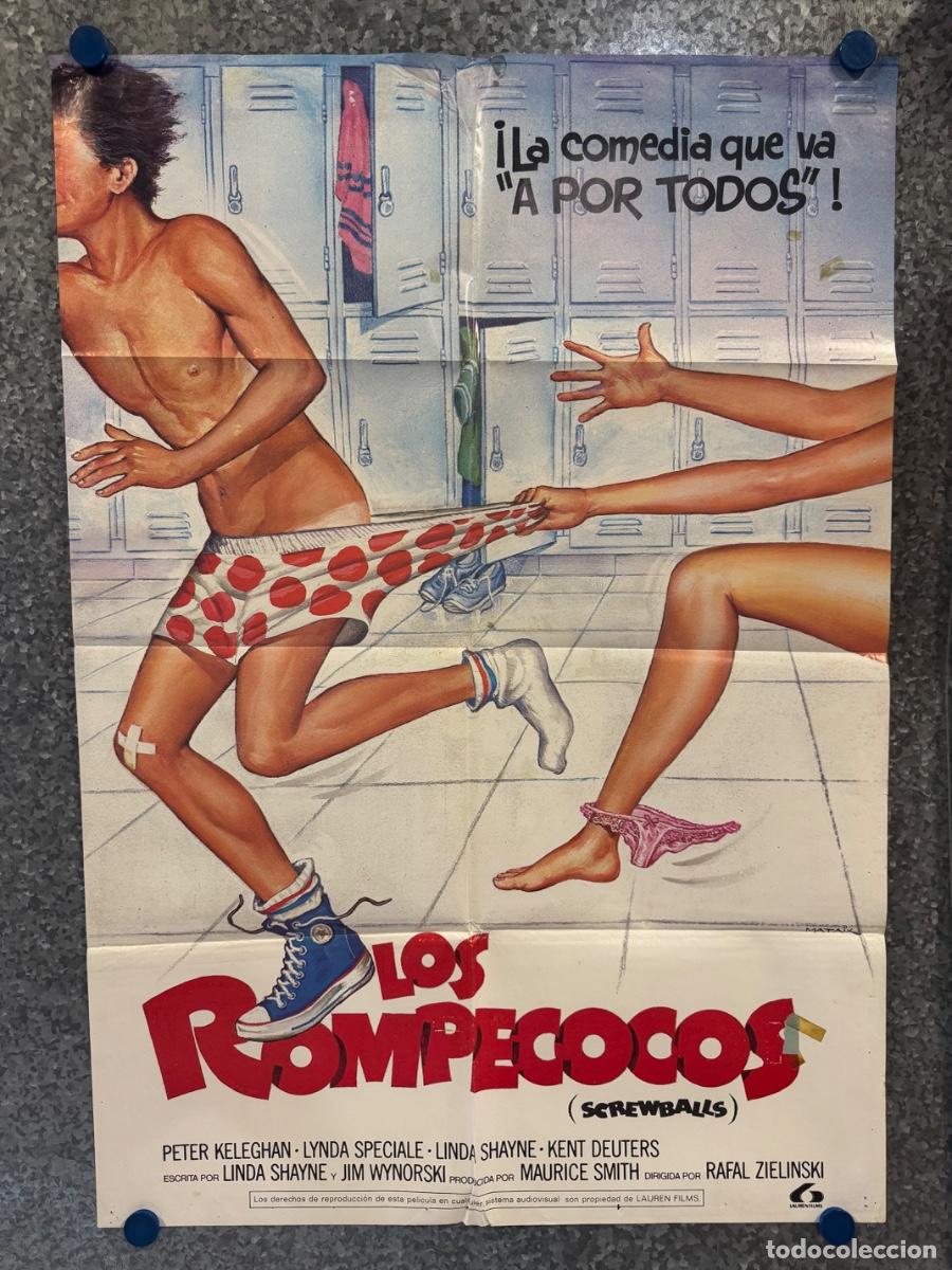 Cine: Los rompecocos, Linda Speciale, Linda Shayne, A&ntilde;o 1983, POSTER ORIGINAL