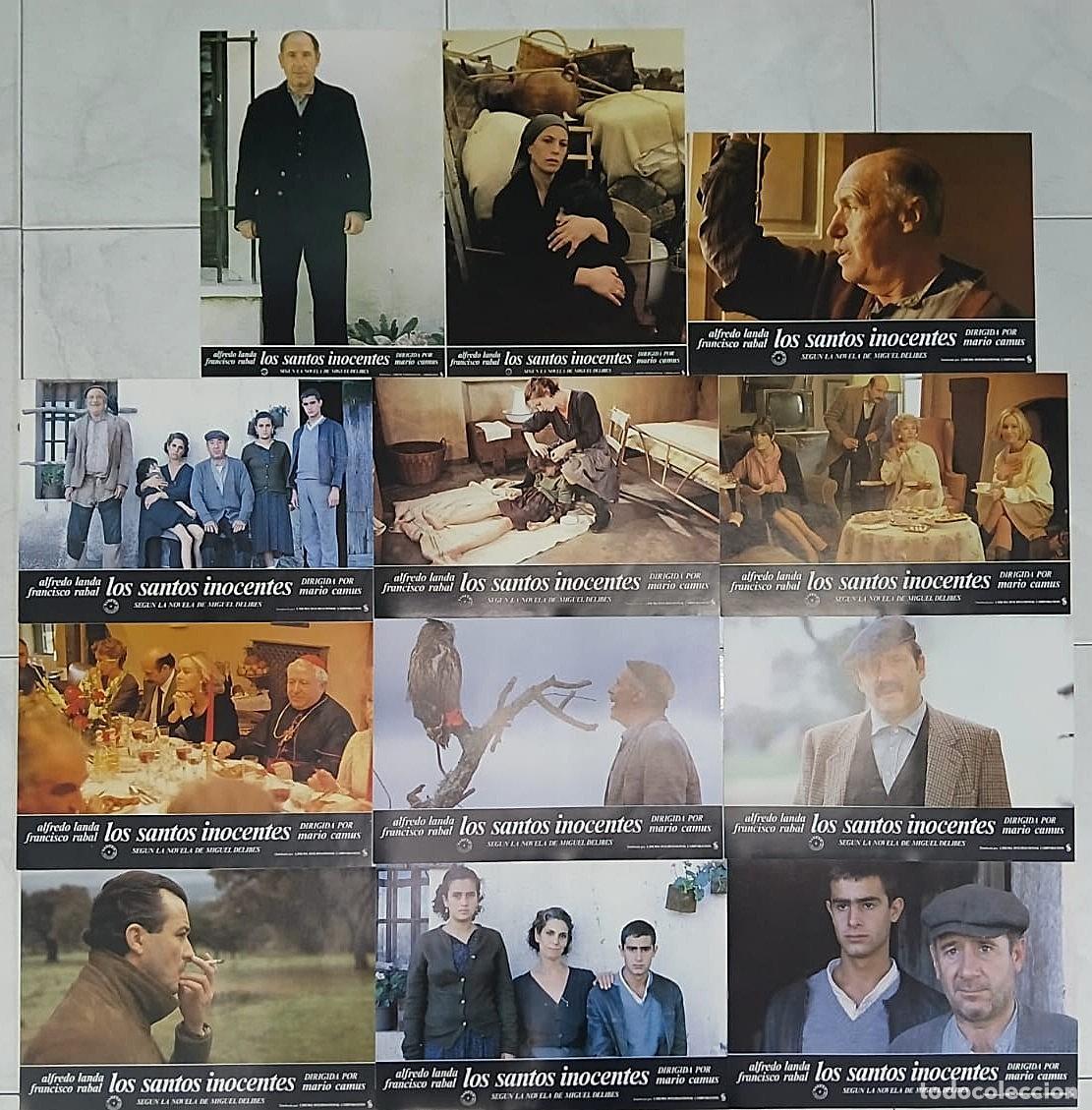 Cine: LOS SANTOS INOCENTES (12 FOTOCROMOS)