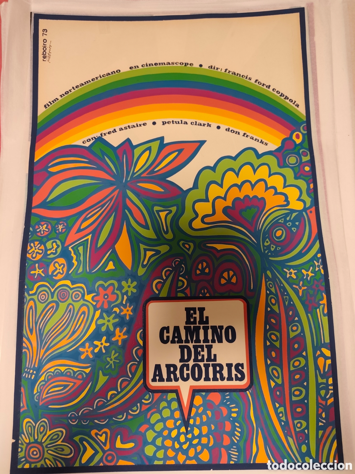 Cine: Cartel de cine &rdquo;El camino del arcoiris&rdquo;
