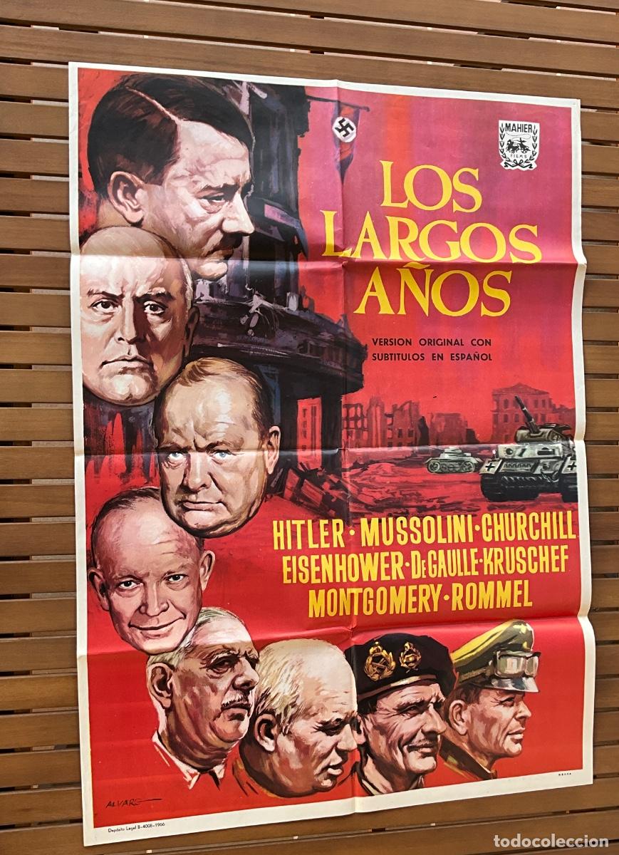 Cine: CARTEL DE CINE ORIGINAL-TRAICI&Oacute;N EN FORT KING-ROCH HUDSON-A. QUINN - LIT. I.G. VILADOT, S.L.-REF 11