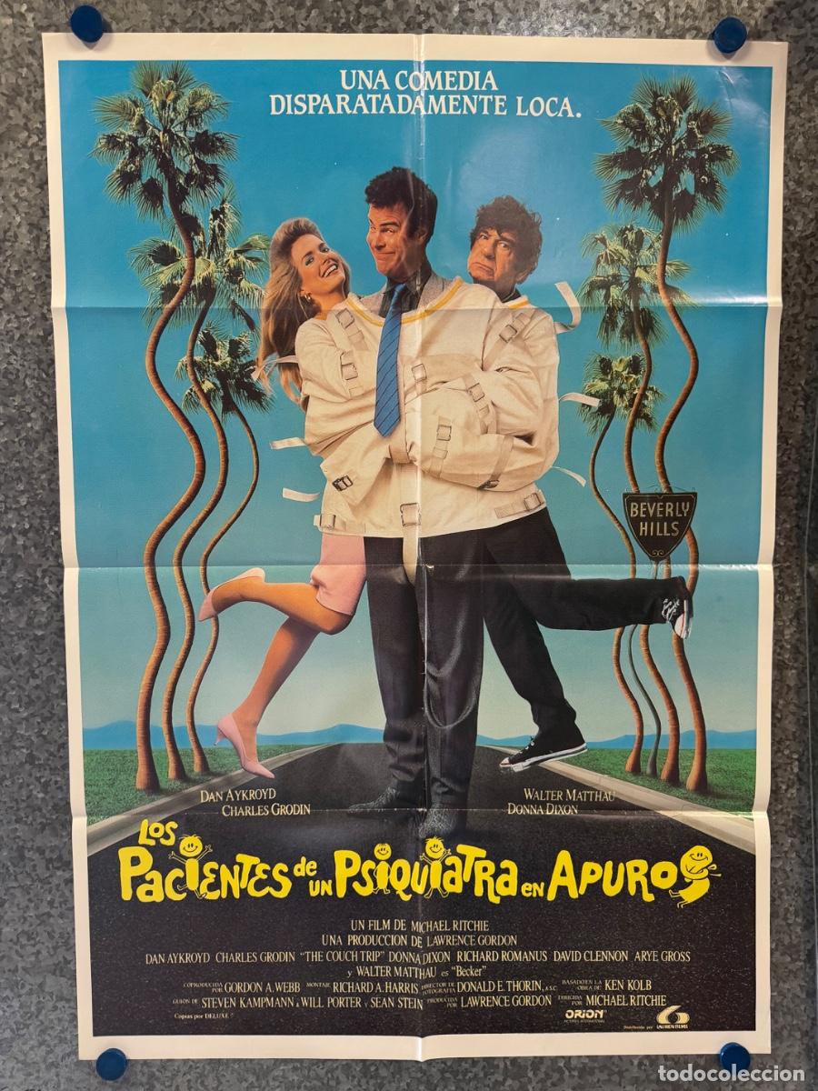 Cine: Los pacientes de un psiquiatra en apuro, Charles Grodin, Donna Dixon, A&ntilde;o 1988, POSTER ORIGINAL