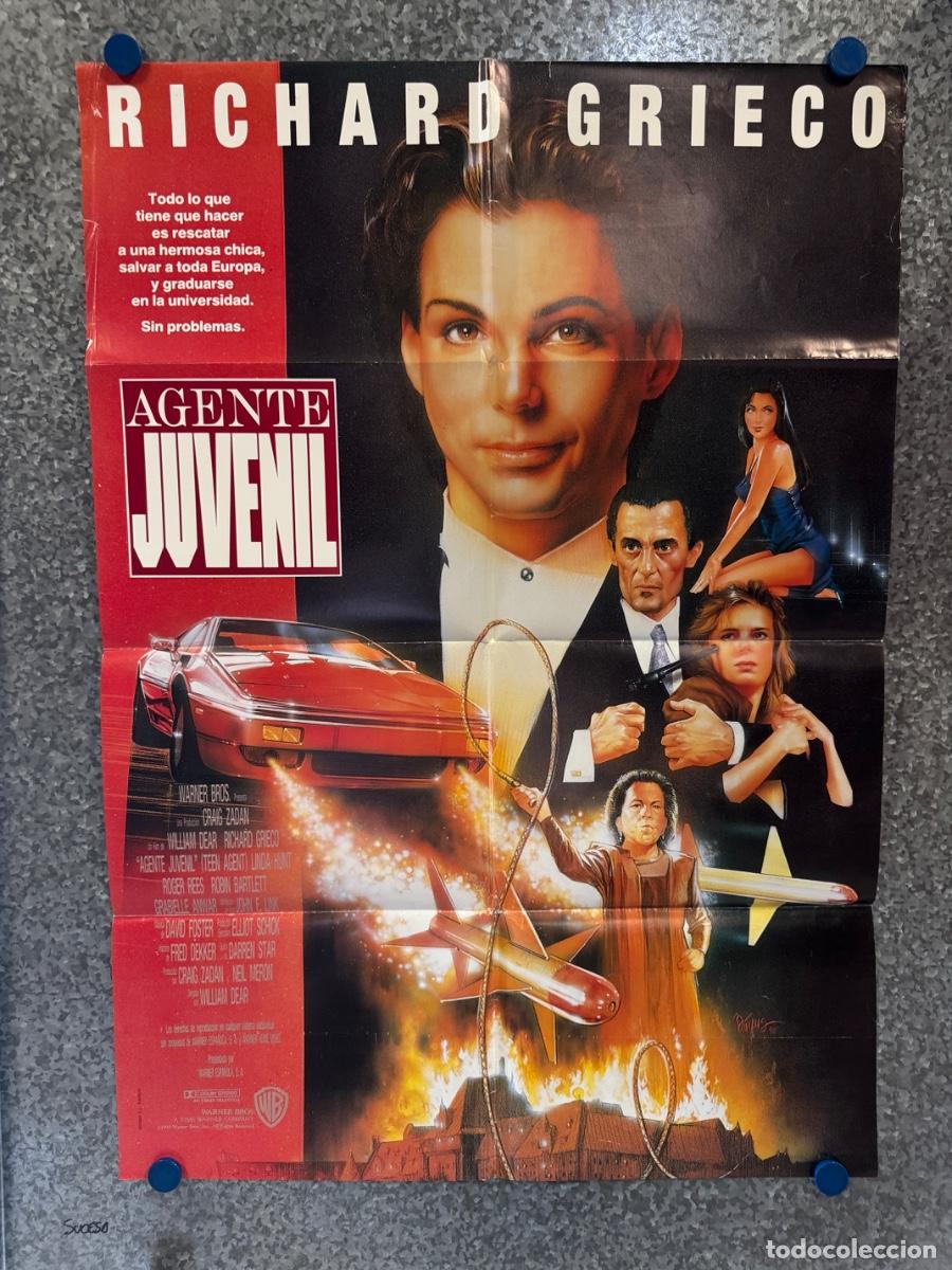 Cine: Agente juvenil, Richard Grieco, Linda Hunt, A&ntilde;o 1991, POSTER ORIGINAL