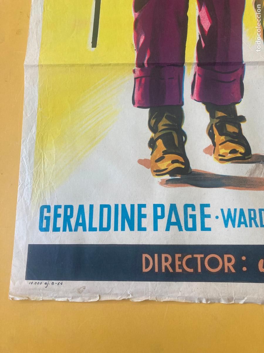 Cine: POSTER ORIGINAL, HONDO - JOHN WAYNE, SOLIG&Oacute; - Foto 2