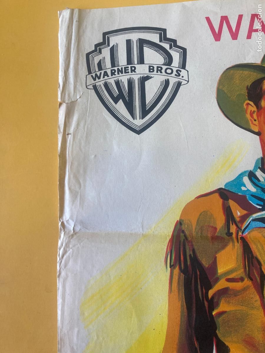 Cine: POSTER ORIGINAL, HONDO - JOHN WAYNE, SOLIG&Oacute; - Foto 6