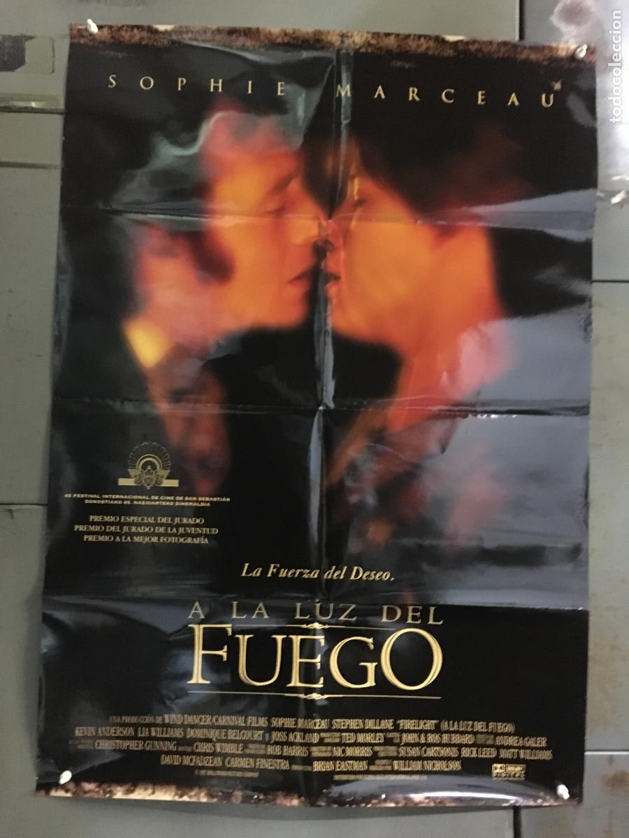 Cine: AFB33 LA LUZ DEL FUEGO SOPHIE MARCEAU POSTER ORIGINAL 70X100 ESTRENO h0