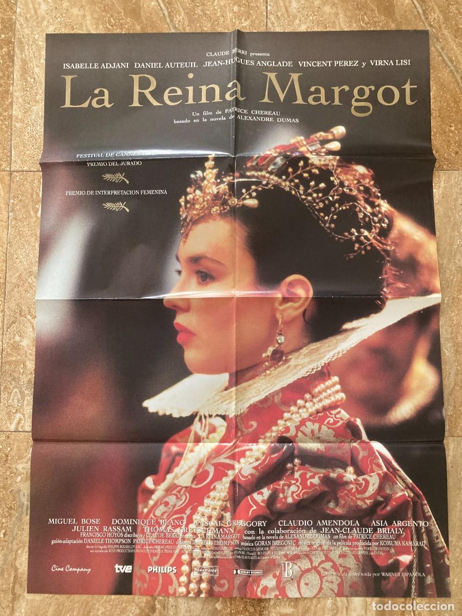 Cine: Cartel cine original LA REINA MARGOT (1994) 70x100 / Isabelle Adjani