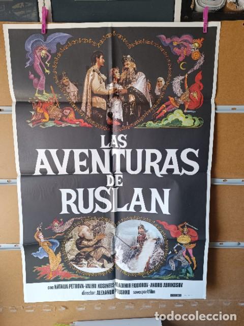 Cine: EN1363 LAS AVENTURAS DE RUSLAN POSTER ORIGINAL