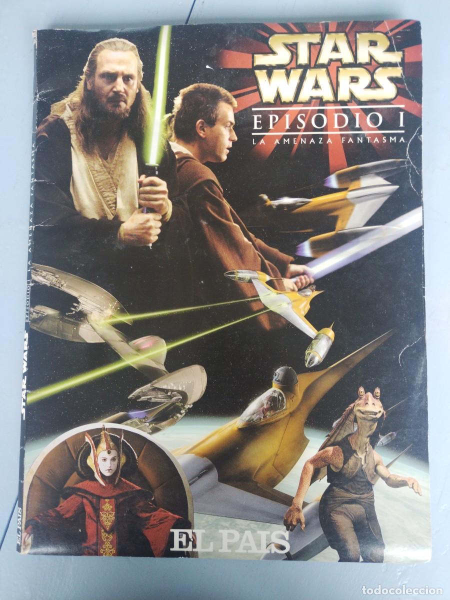 Cine: STAR WARS EPISODIO I LA AMENAZA FANTASMA. CARPETA 14 L&Aacute;MINAS DOBLES. COMPLETA