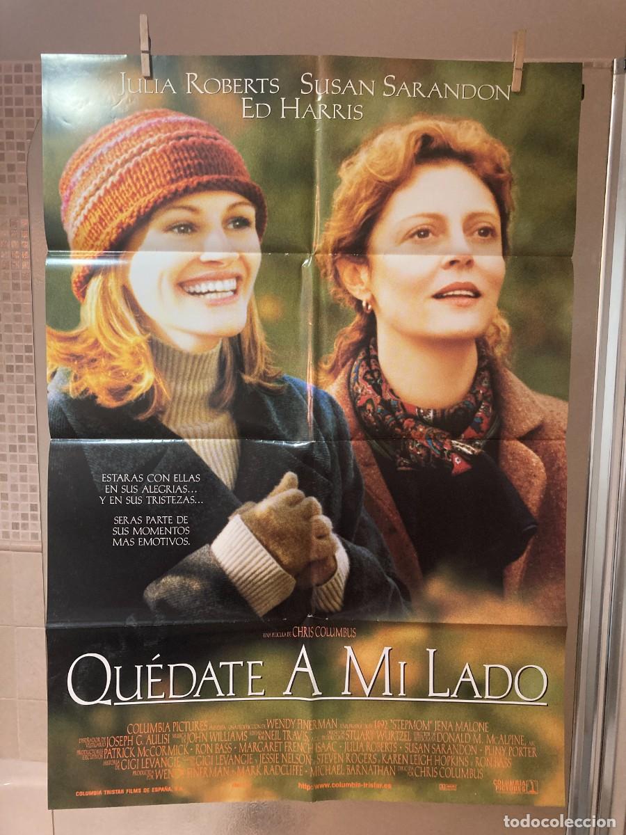 Cine: Cartel cine original QUEDATE A MI LADO (1998) 70x100 / Julia Roberts - Susan Sarandon