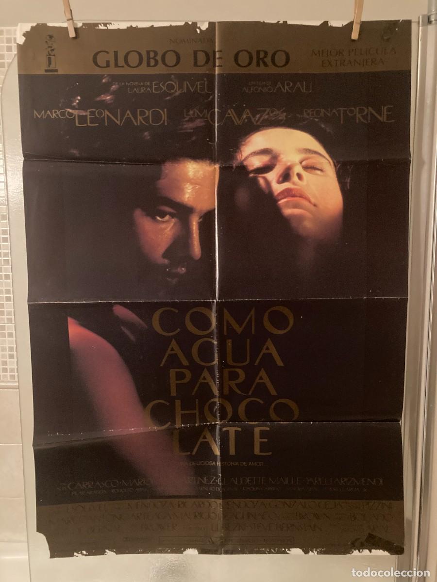 Cine: Cartel cine original COMO AGUA PARA CHOCOLATE (1992) 70x100 / Alfonso Arau