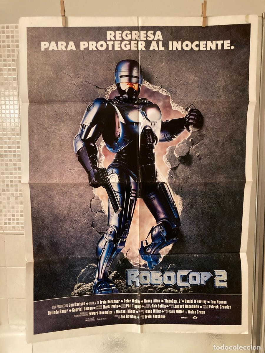 Cine: Cartel cine original ROBOCOP 2 (1990) 70x100 / Peter Weller - Tom Noonan - Nancy Allen