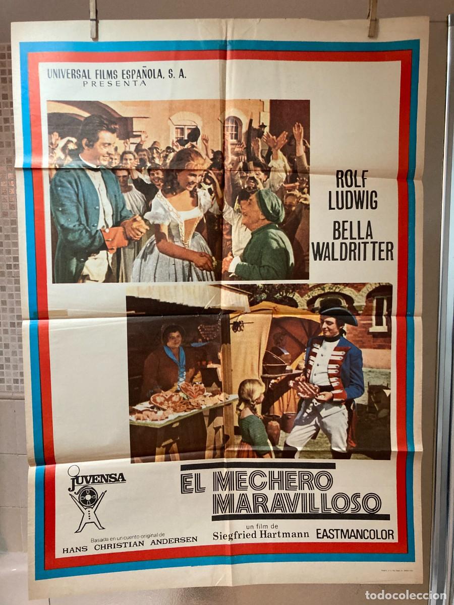 Cine: Cartel cine original EL MECHERO MARAVILLOSO (1959) 70x100 / Siegfried Hartmann - Rolf Ludwig