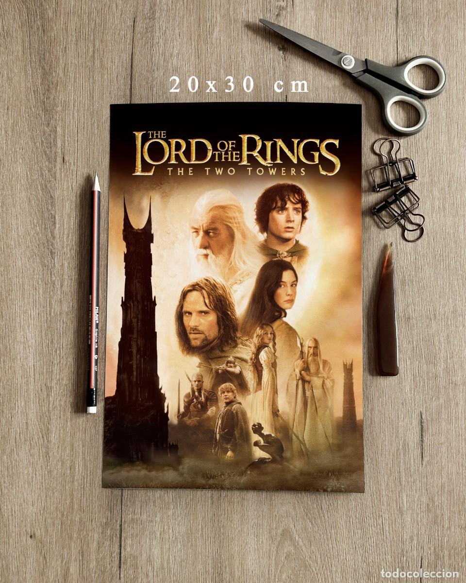 Cine: The Lord of the Rings The Two Towers (2002) - Reproducci&oacute;n P&oacute;ster 20x30