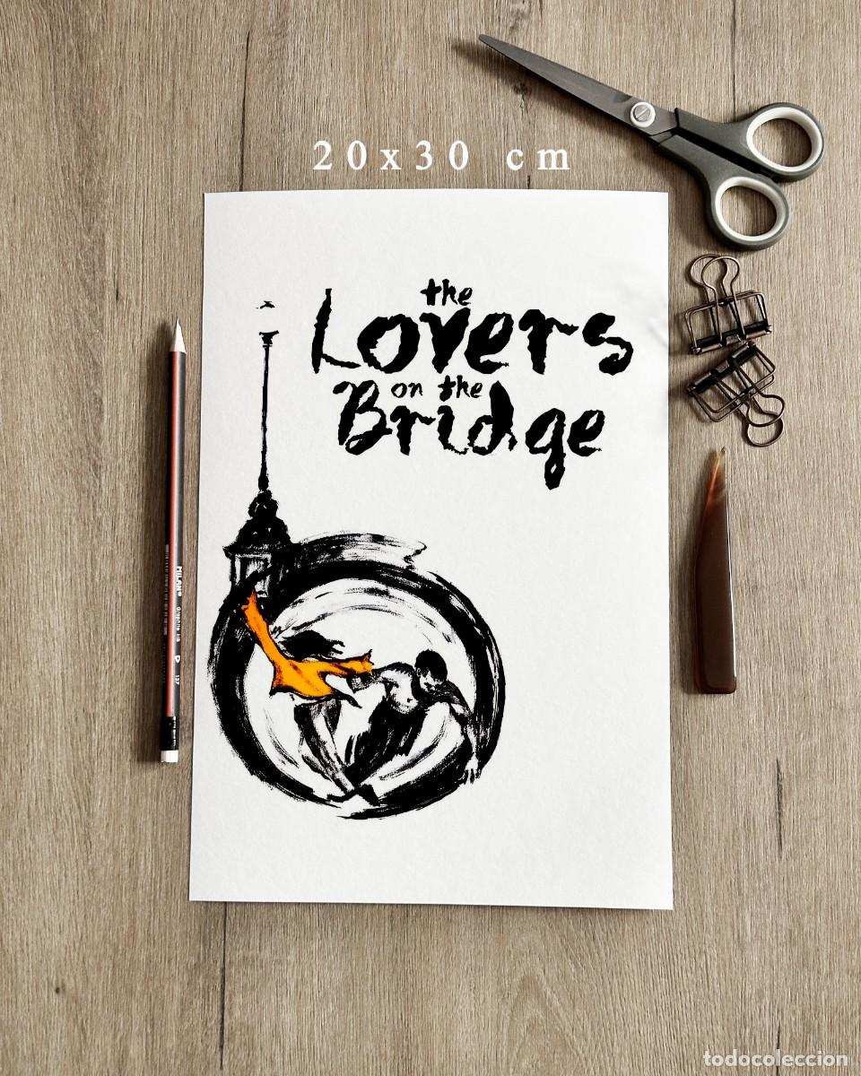Cine: The Lovers on the Bridge (1991) - Reproducci&oacute;n P&oacute;ster 20x30