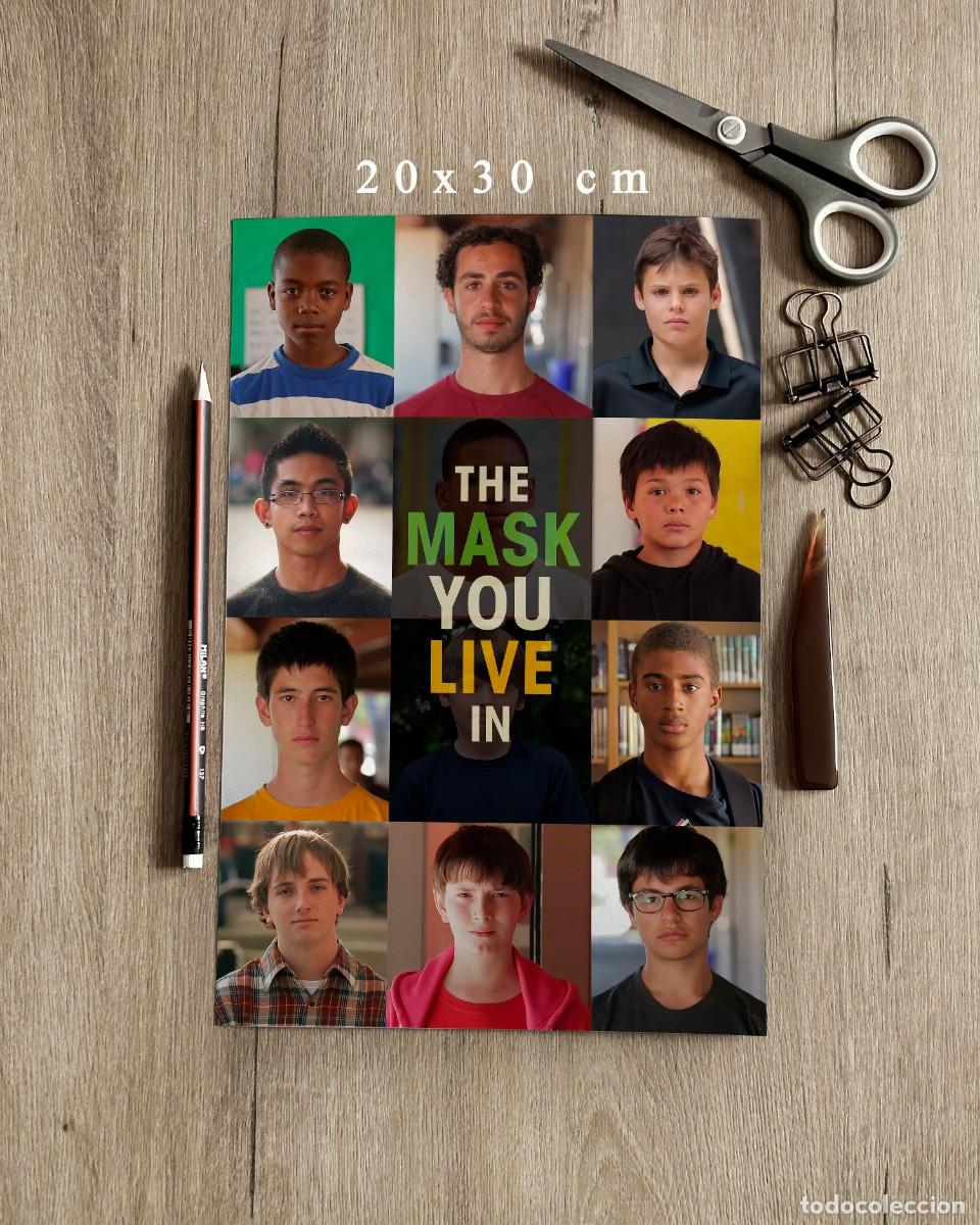 Cine: The Mask You Live In (2015) - Reproducci&oacute;n P&oacute;ster 20x30