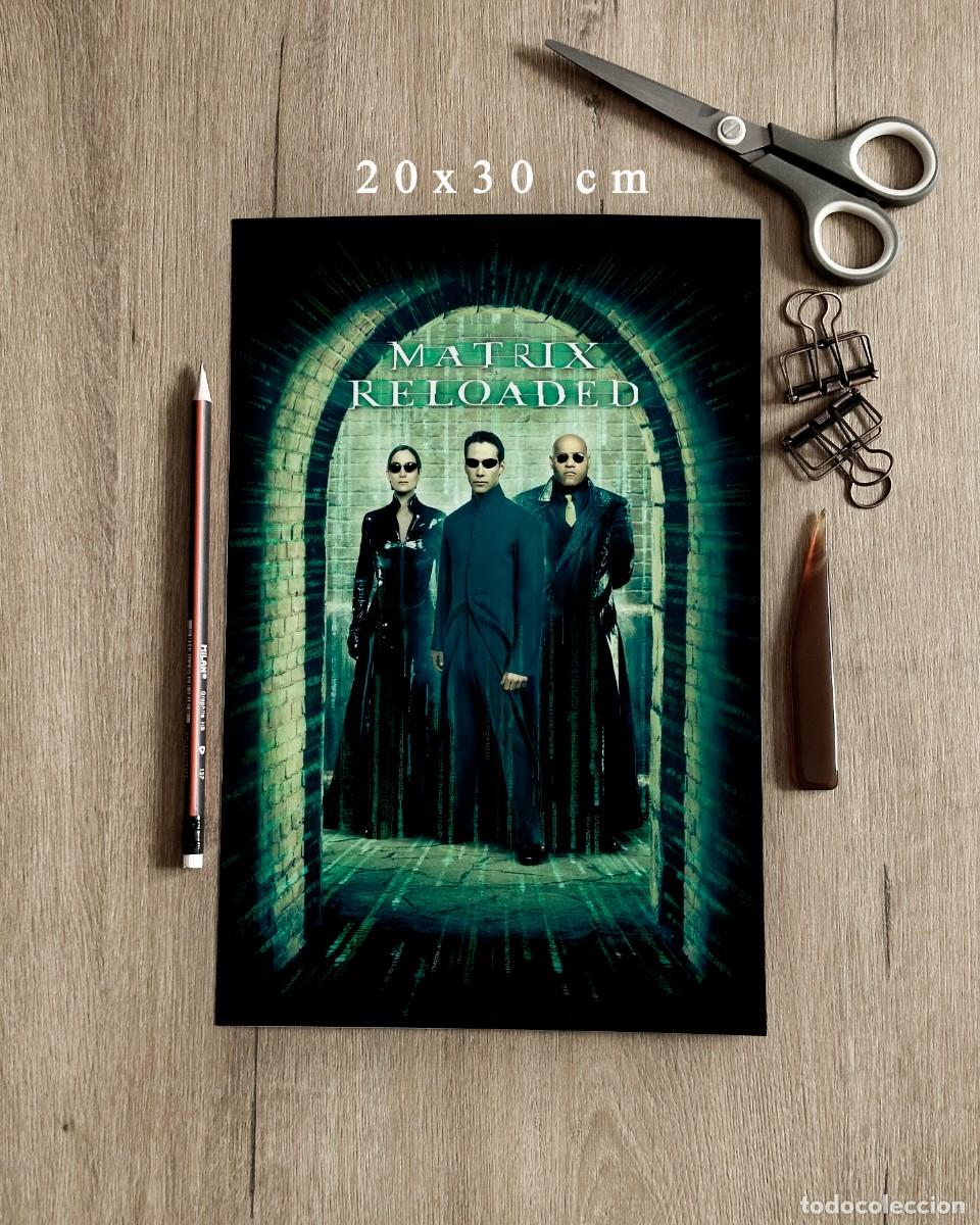 Cine: Matrix Reloaded (2003) - Reproducci&oacute;n P&oacute;ster 20x30