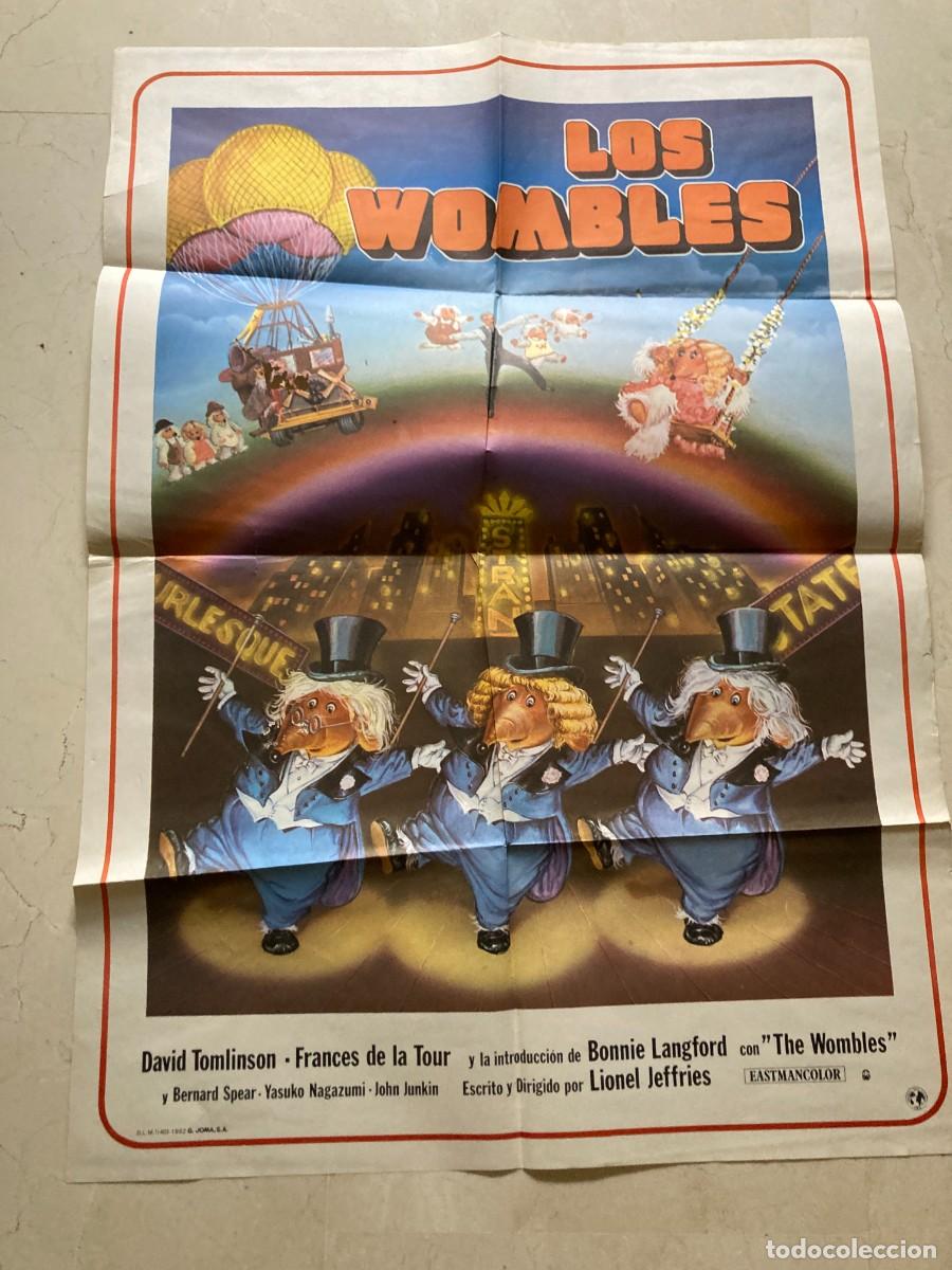 Cine: Cartel cine original LOS WOMBLES (1977) 70x100 / Lionel Jeffries