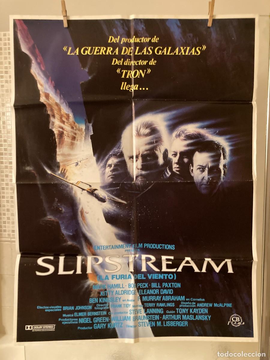 Cine: Cartel cine original SLIPSTREAM - LA FURIA DEL VIENTO - (1989) 70x100 / Mark Hamill