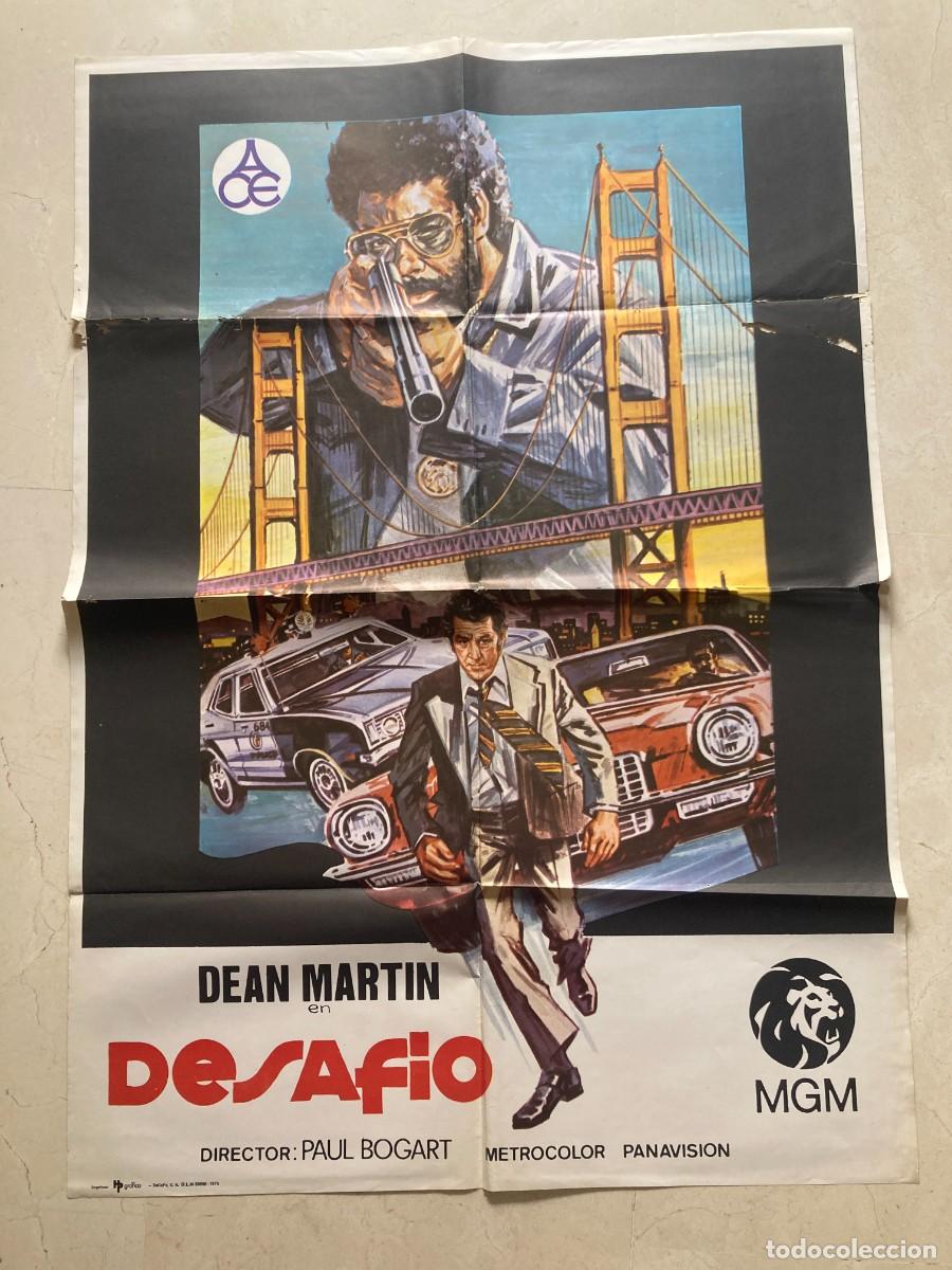 Cine: Cartel cine original DESAFIO (1975) 70x100 / Dean Martin