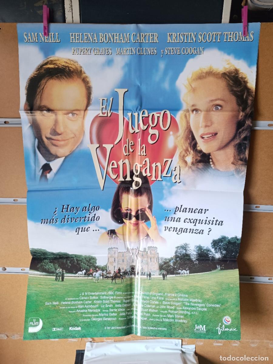 Cine: EN1515 EL JUEGO DE LA VENGANZA POSTER ORIGINAL