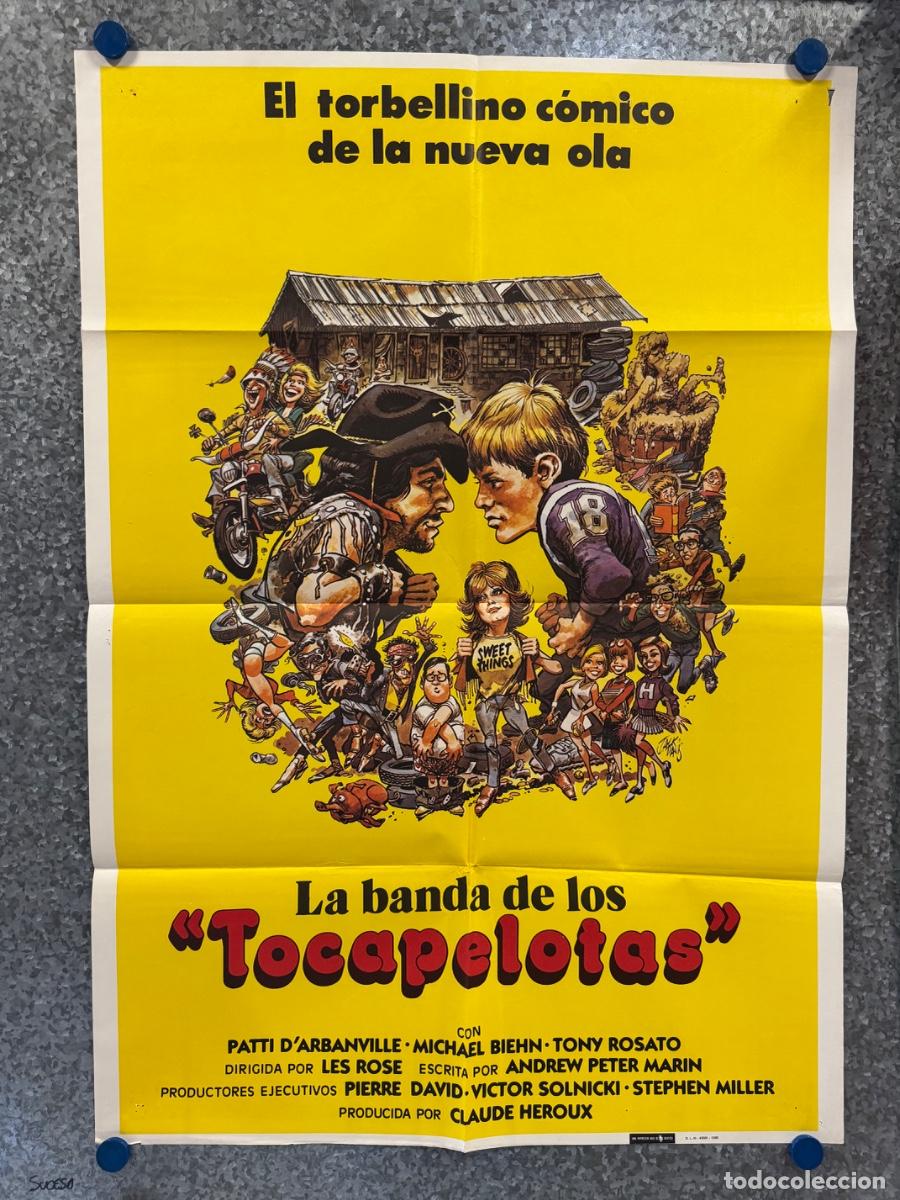 Cine: La banda de los tocapelotas, Michael Biehn, Karen Stephen, A&ntilde;o 1980, POSTER ORIGINAL
