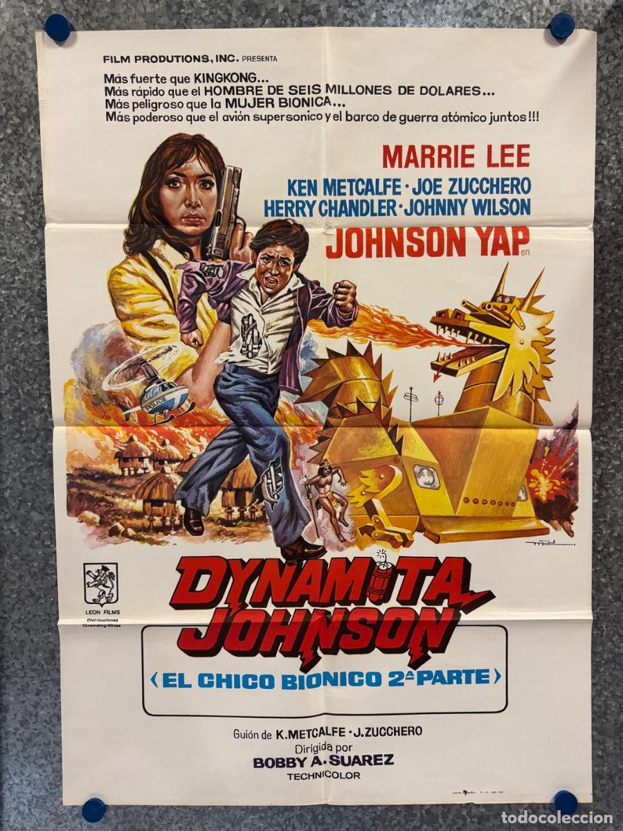 Cine: Dynamita Johnson, Marrie Lee, Johnson Yap, A&ntilde;o 1979, POSTER ORIGINAL