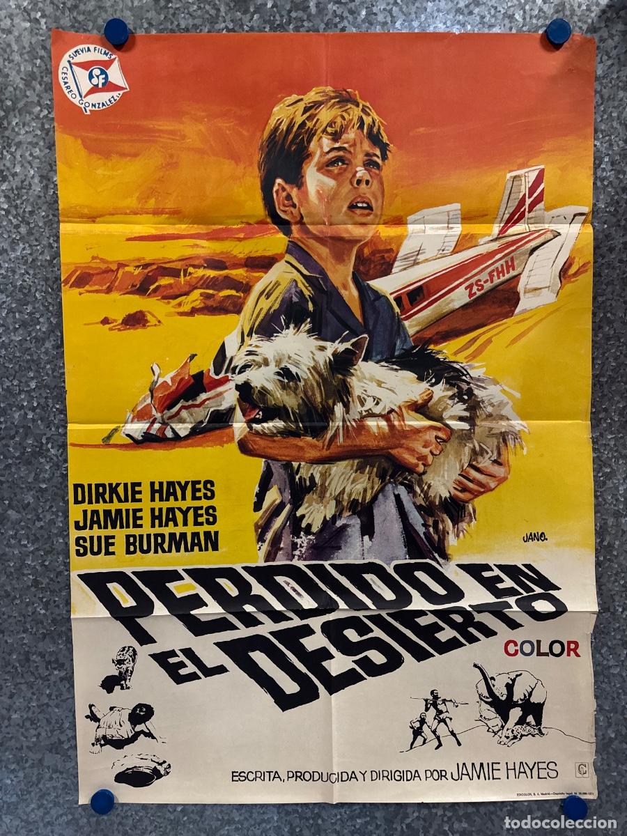 Cine: Perdido en el desierto, Dirkie Hayes, Jamie Hayes, A&ntilde;o 1969, POSTER ORIGINAL