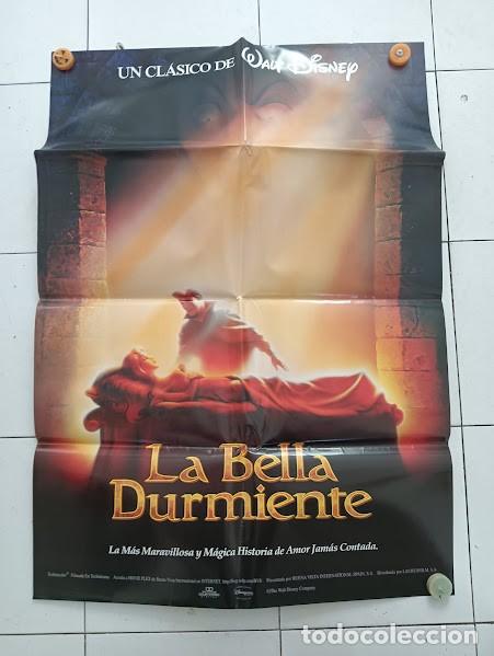 Cine: VKD 2148 LA BELLA DURMIENTE WALT DISNEY POSTER ORIGINAL 70X100 ESPA&Ntilde;OL R-93