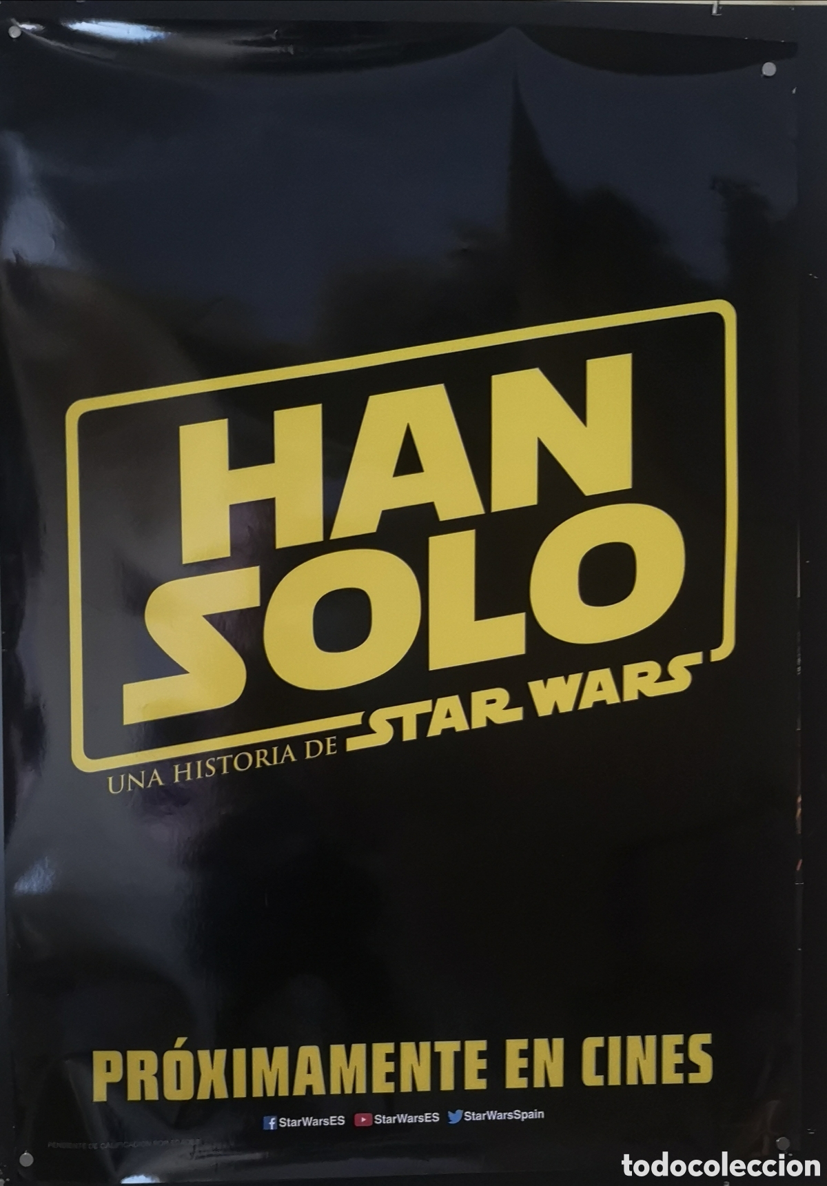 Cine: STAR WARS - HANS SOLO - 70 X 100