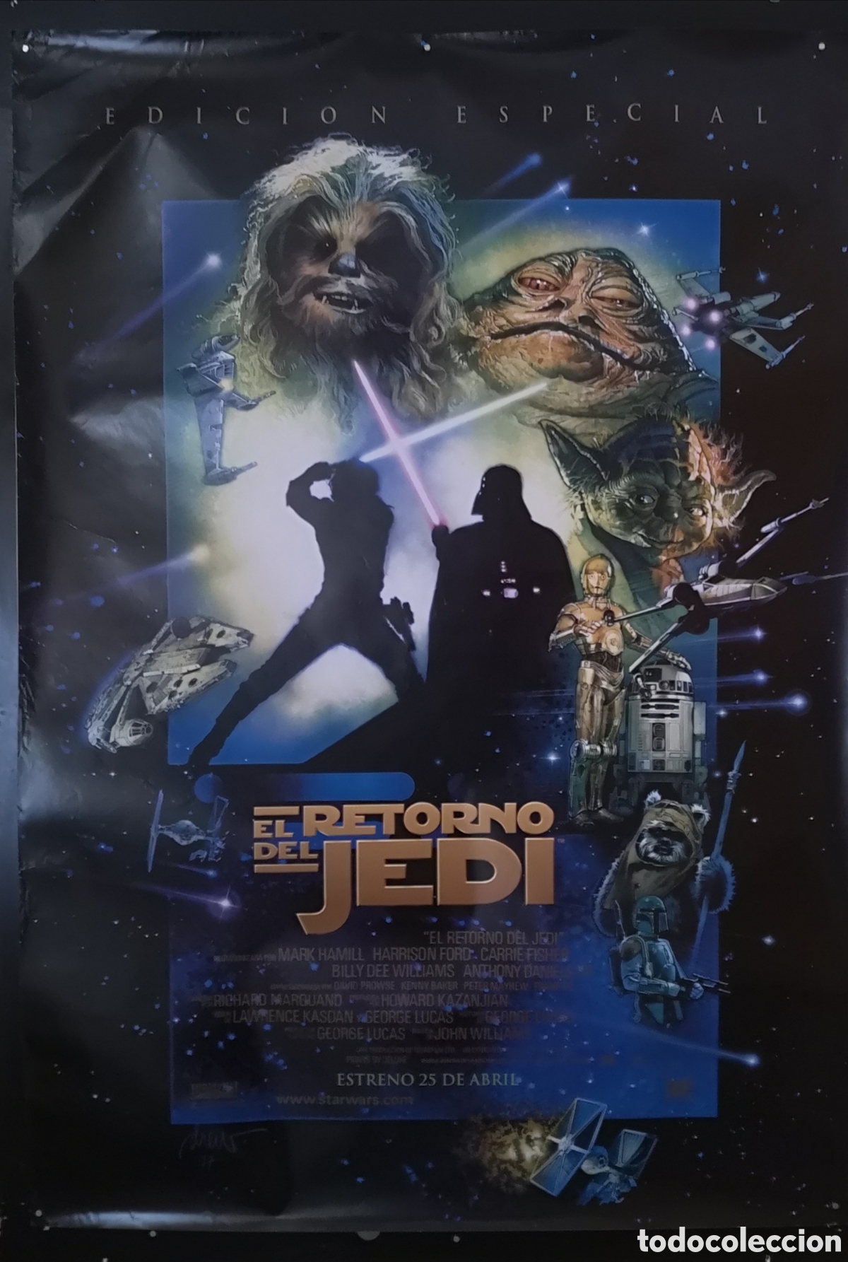 Cine: EL RETORNO DEL JEDI - 70 X 100 - (T)