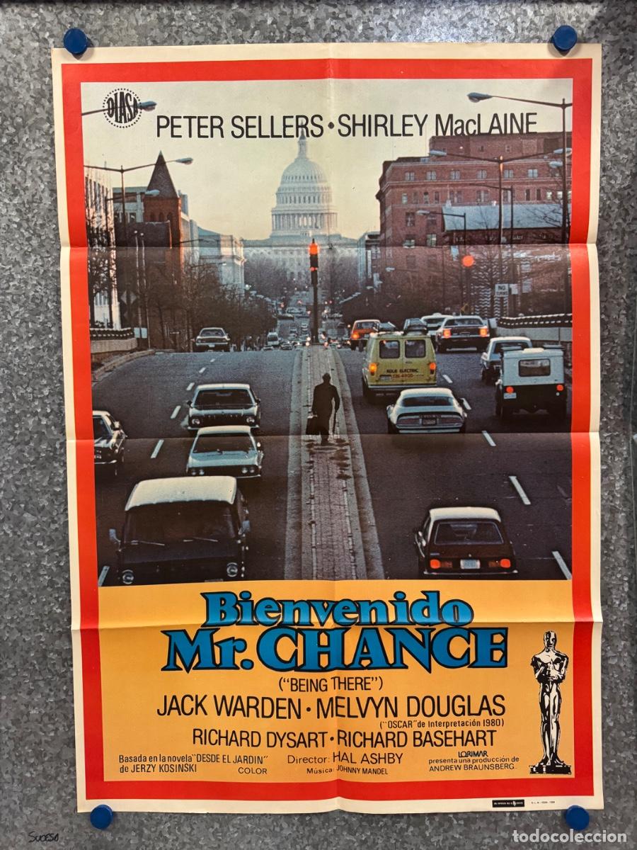 Cine: Bienvenido Mr. Chance, Peter Sellers, Shirley MacLaine, A&ntilde;o 1979, POSTER ORIGINAL