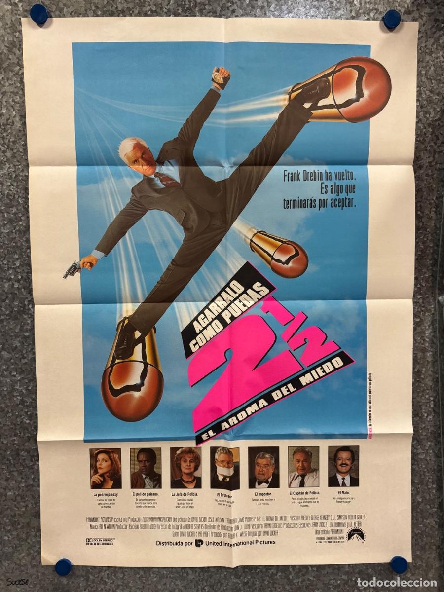 Cine: Agarralo como puedas 2 1/2, Leslie Nielsen, David Zucker, A&ntilde;o 1991, POSTER ORIGINAL