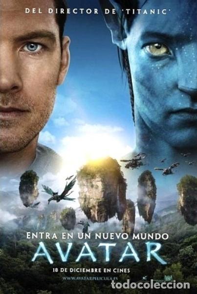 Cine: Avatar P&oacute;ster 70x100 cm aprox. James Cameron