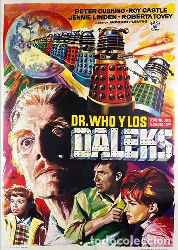 Cine: Dr. Who y los Daleks P&oacute;ster 60-70x 90-100 cm aprox.