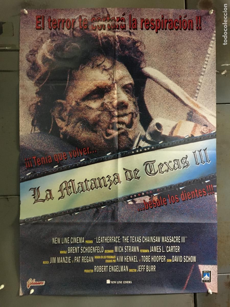 Kino: AFB76 LA MATANZA DE TEXAS 3 VIGGO MORTENSEN POSTER ORIGINAL 70X100 ESTRENO h0