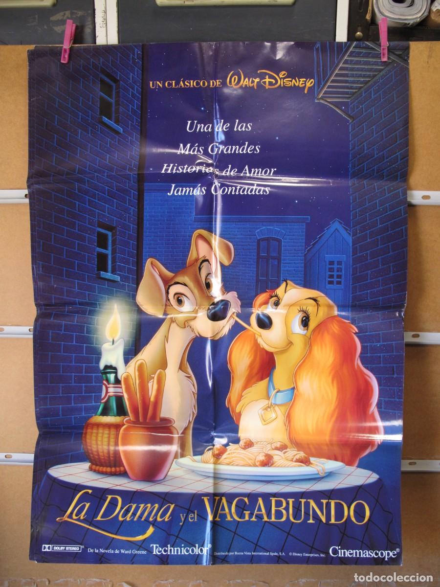 Cine: EN11587 LA DAMA Y EL BAGABUNDO POSTER ORIGINAL