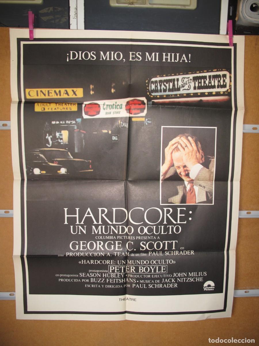 Cine: EN1647 HARDCORE UN MUNDO OCULTO POSTER ORIGINAL