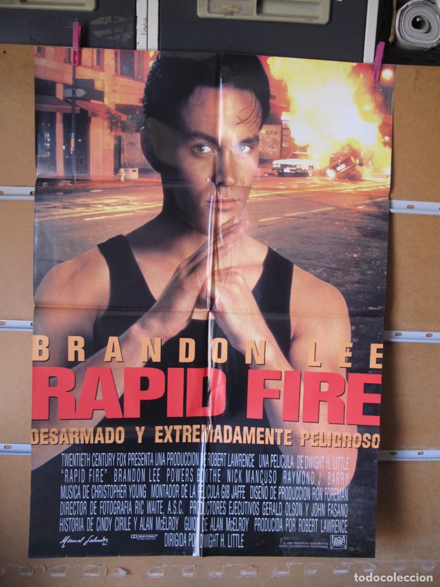 Cine: EN1715 RAPID FIRE POSTER ORIGINAL