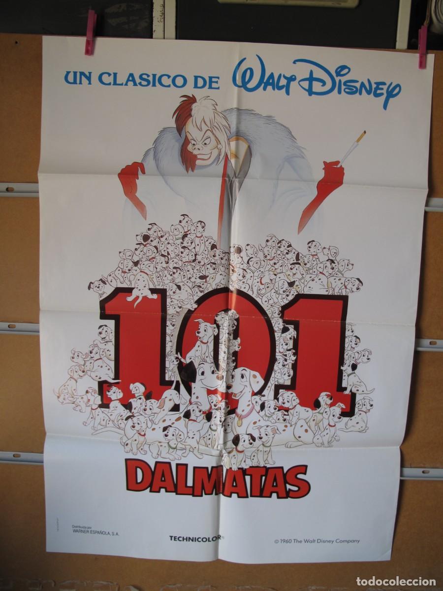 Cine: EN1640 101 DALMATAS POSTER ORIGINAL
