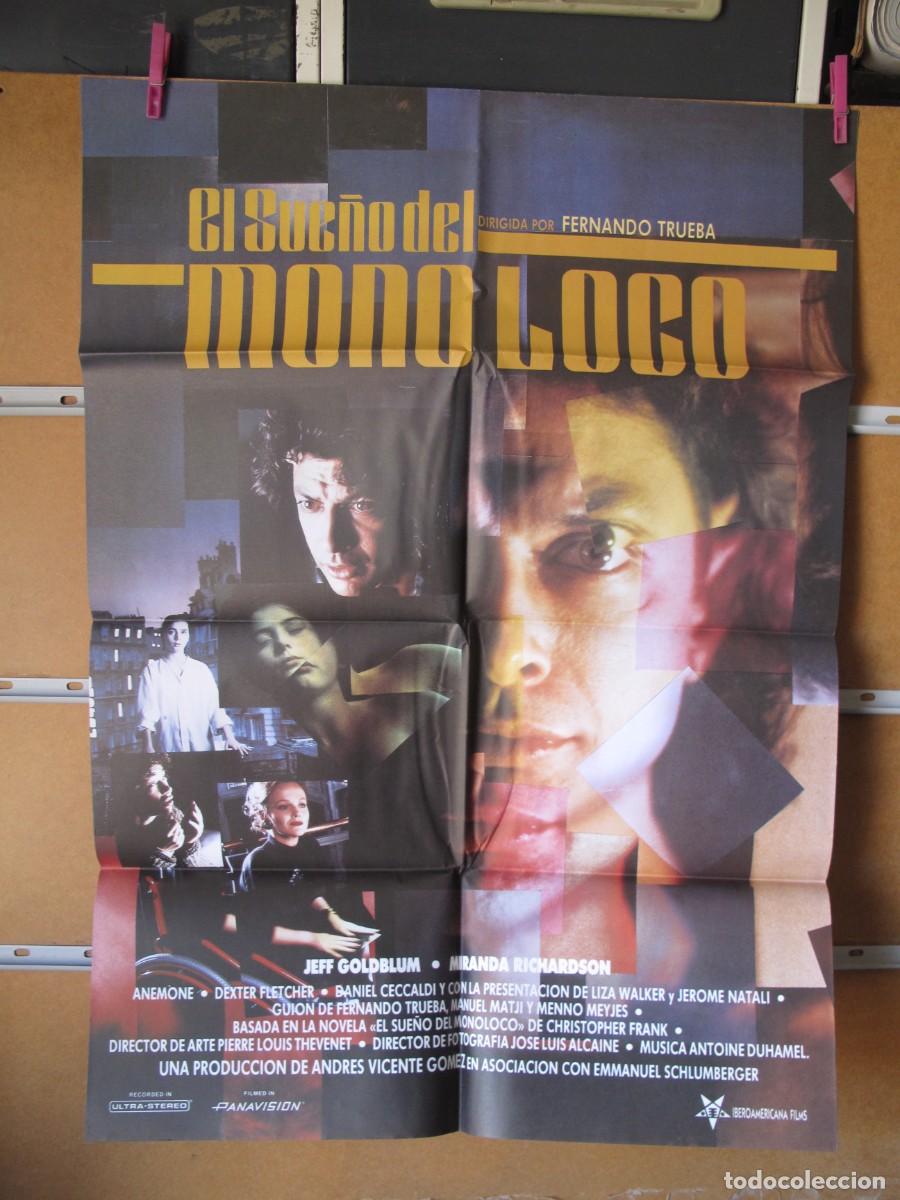 Cine: EN1672 EL SUE&Ntilde;O DEL MONOLOCO POSTER ORIGINAL
