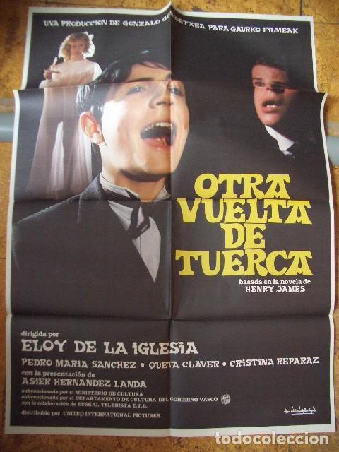Cine: P&oacute;ster original de cine 70x100xm OTRA VUELTA DE TUERCA ELOY DE LA IGLESIA