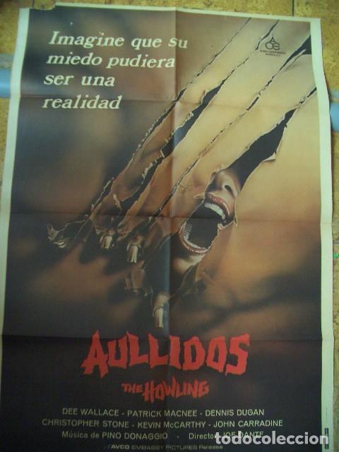 Cine: P&Oacute;STER DE CINE ORIGINAL 70X100CM AULLIDOS