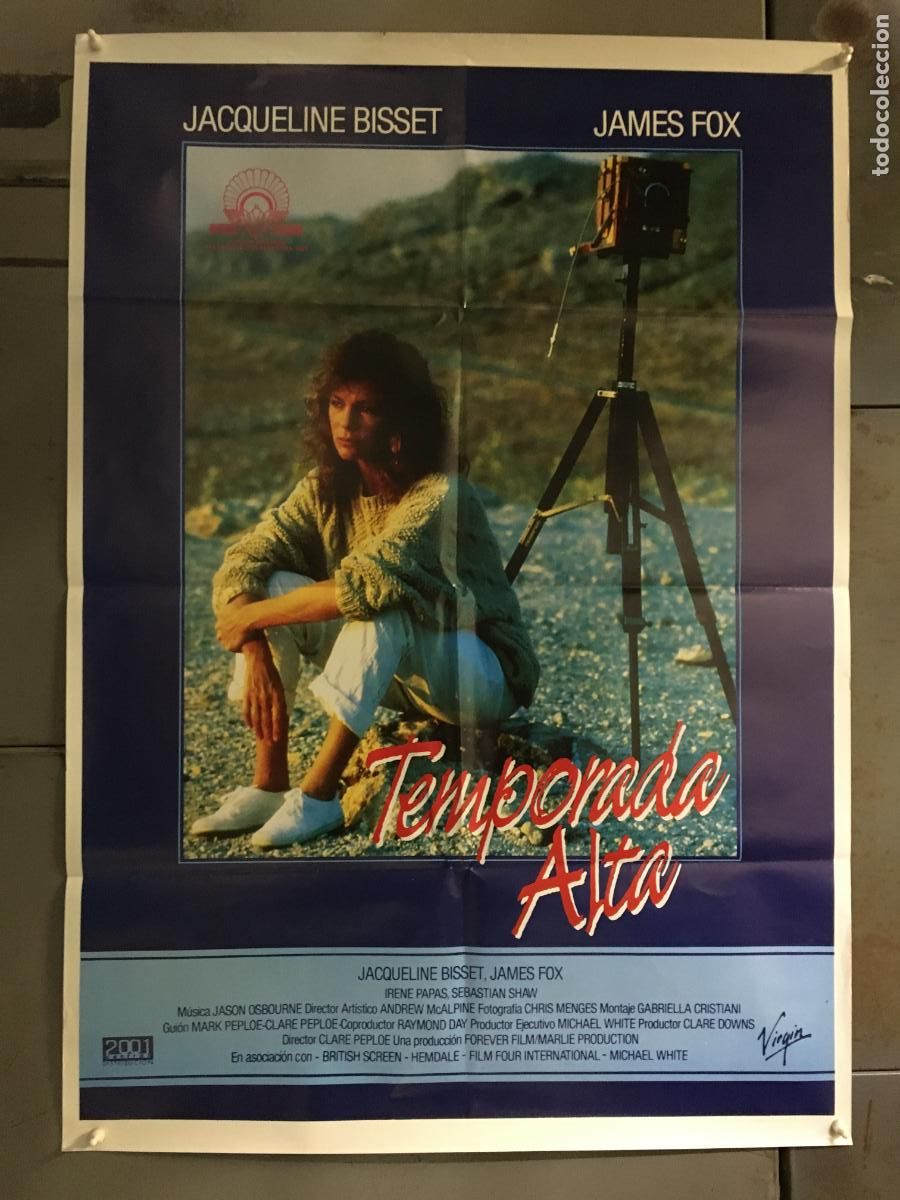 Cine: AFB88 TEMPORADA ALTA JACQUELINE BISSET POSTER ORIGINAL 70X100 ESTRENO h2