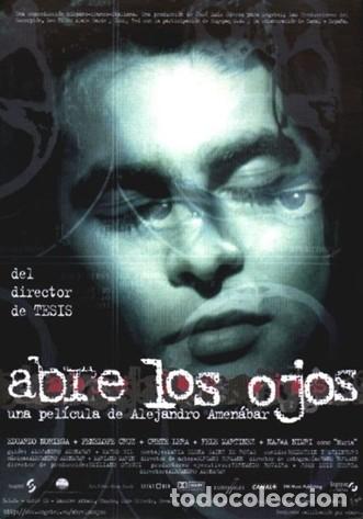 Cine: Abre los ojos. Poster (100x70) cm aprox